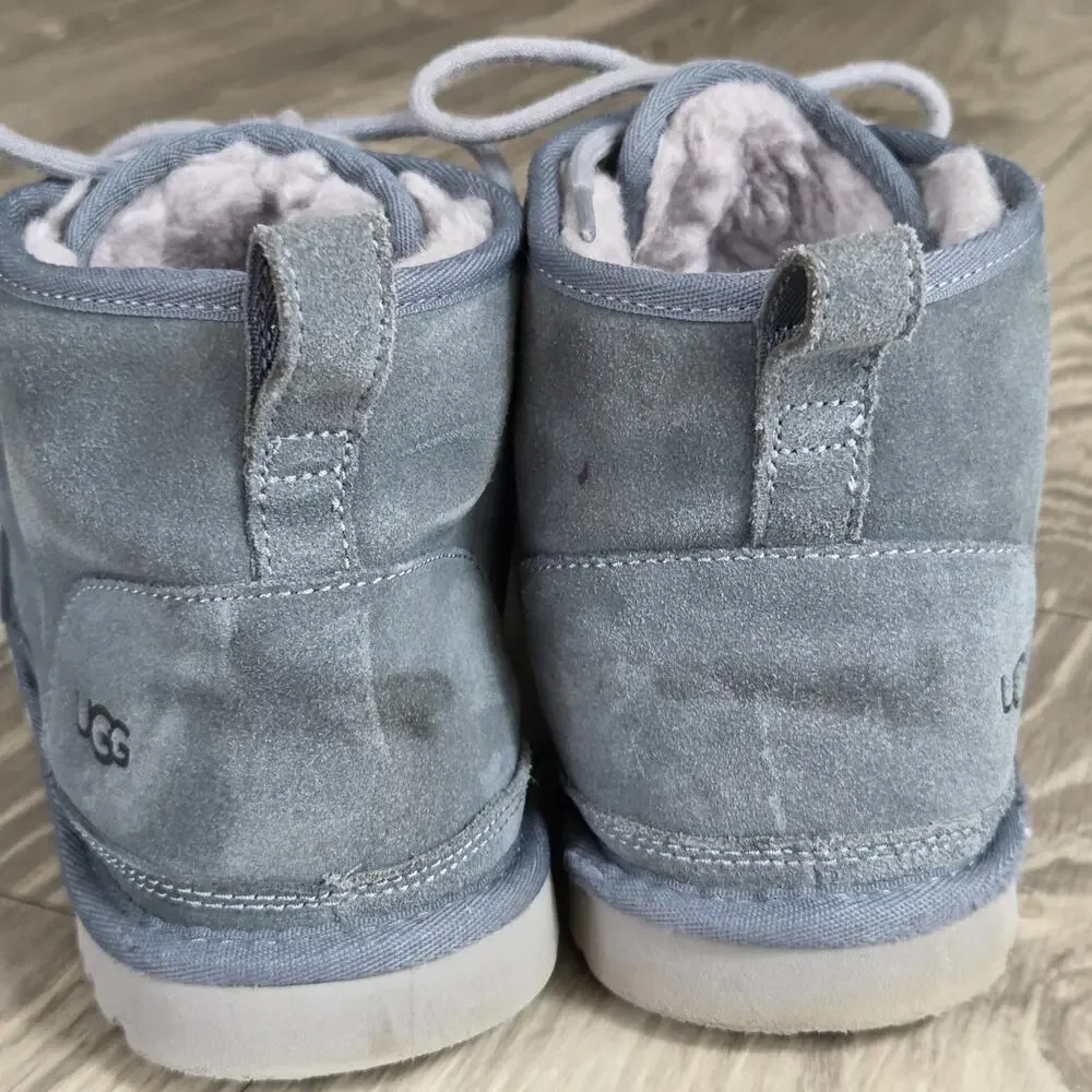 UGG Neumel Bleu Suede Lace Up Chukka Boots Men’s 10 3236